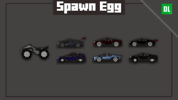 Row of modified cyber trucks in various colors
