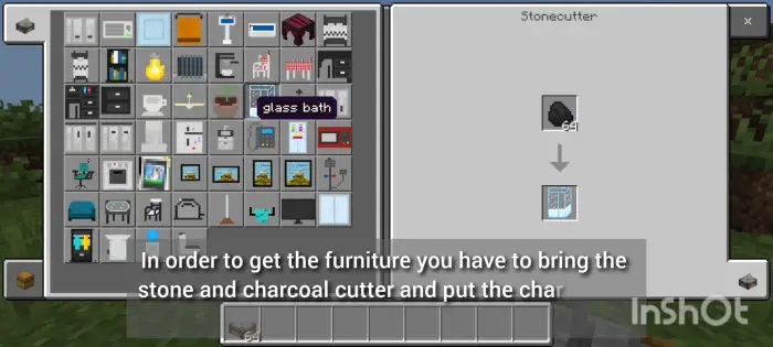 ALT Furniture mod crafting menu and guide