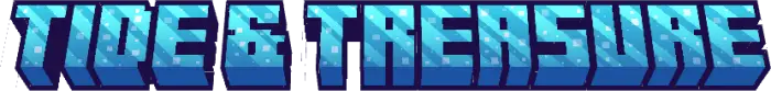 ALT text Blocky blue Tide Treasure logo