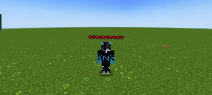 Player with health bar above head