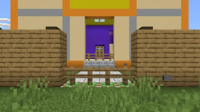 Starter house shaped like Numberblock 27