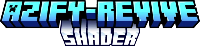 ALT Azify-Revive Shader logo in block text