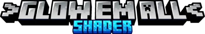 Glow Em All Shader pixel art logo