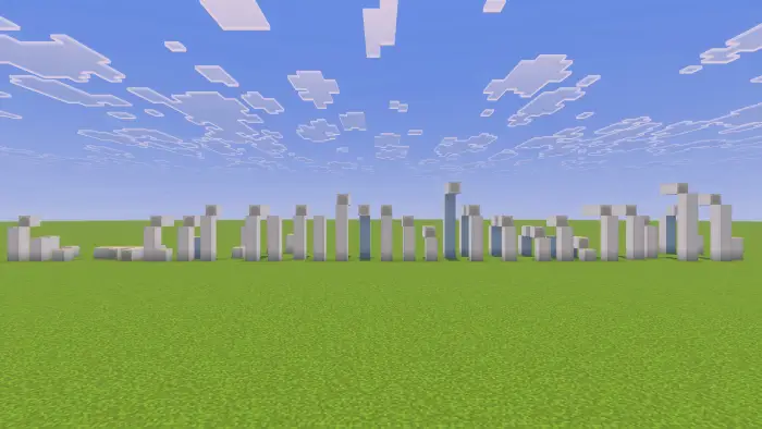 Screenshot showing all Nether fossils.