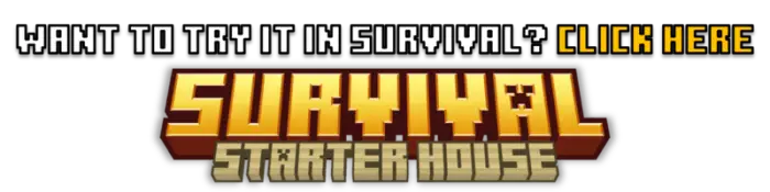 Survival starter house mode banner