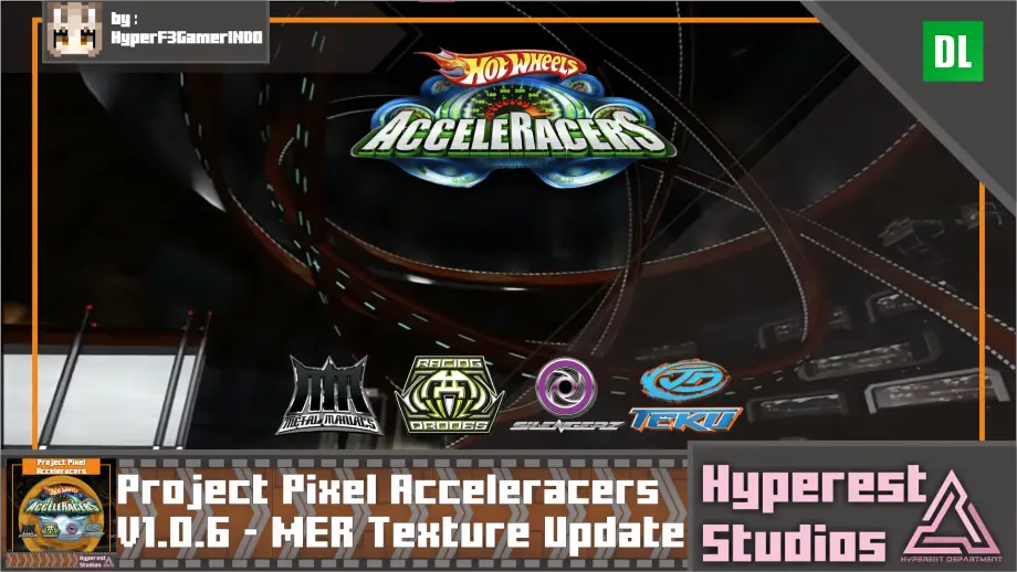 Thumbnail: Project Pixel Acceleracers | v1.0.6 MER Texture Update