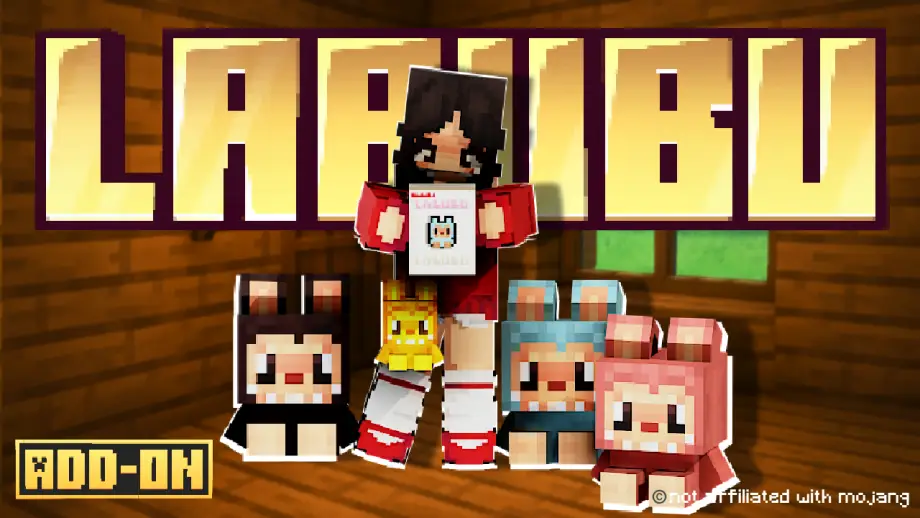 Thumbnail: Labubu !! ˚₊‧꒰ა ✿ Plushies + Armor ໒꒱‧₊˚ ★ Bedrock