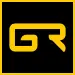 Yellow GR logo on a black square background
