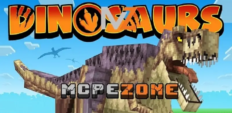 Thumbnail: Dinosaurs Add-On 2.1 – Prehistoric Minecraft Evolution