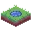Small icon of a roundabout with green terrain