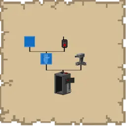 Turret and robot spawner upgrade diagram