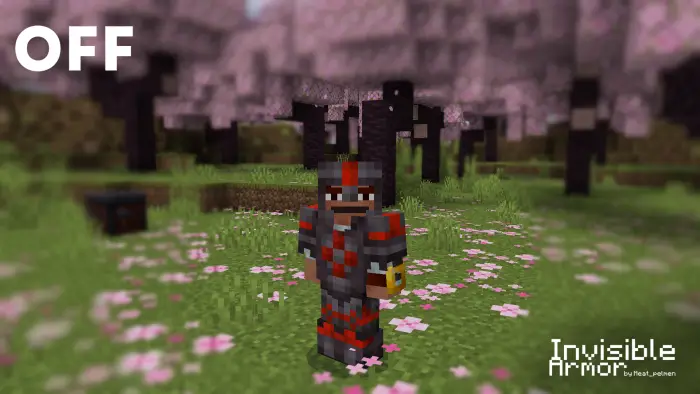 Player character wearing visible armor, OFF