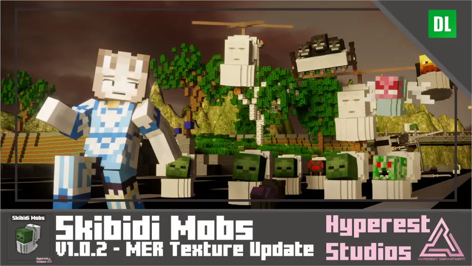 Thumbnail: Skibidi Mobs | v1.0.2 MER Texture Update