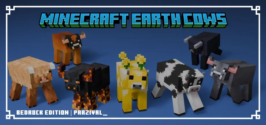 Thumbnail: Minecraft Earth Cows