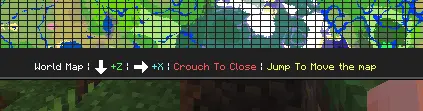 World map controls and navigation guide
