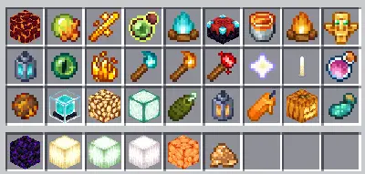 Inventory of various light-emitting items.