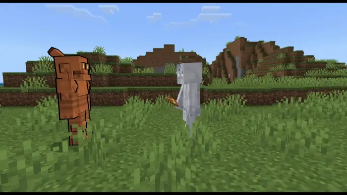 Two Invincible addon characters face off.