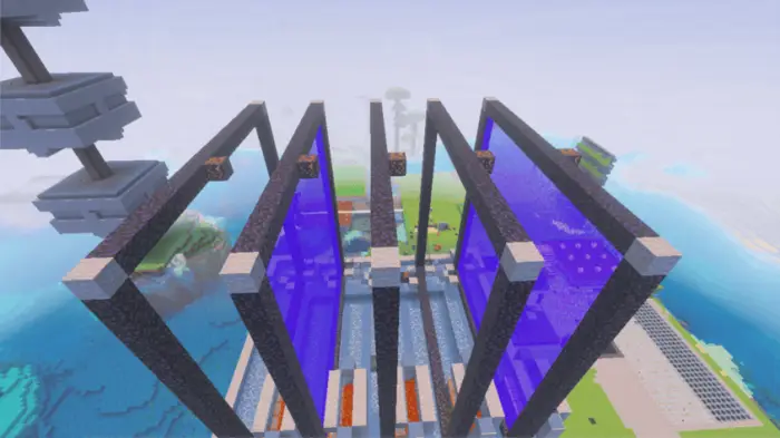 Large portal frames keep area active