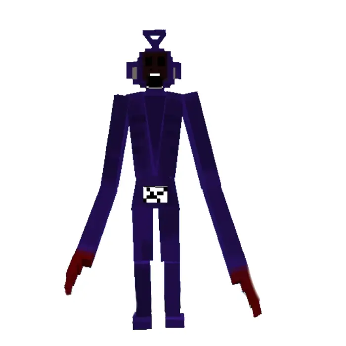 Hostile Teletubbie-inspired creature mod