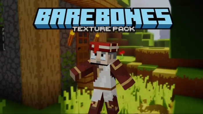 Humanoid villager with classic-style outfit