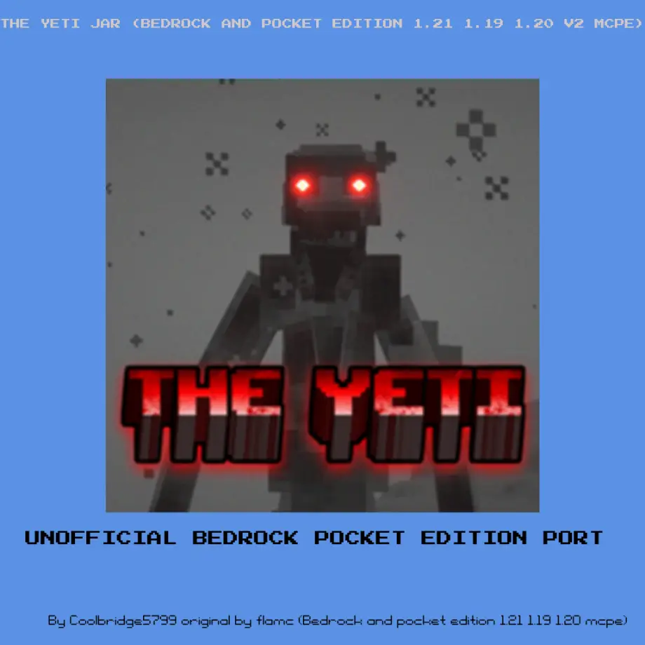 Thumbnail: THE YETI DWELLER V2 (BEDROCK AND POCKET EDITION 1.21 1.19 1.20 MCPE)