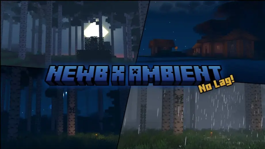 Thumbnail: Newb X Ambient Shader (1.21, 1.20) – No Lag, Support RenderDragon