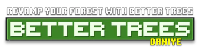 Better Trees mod title banner