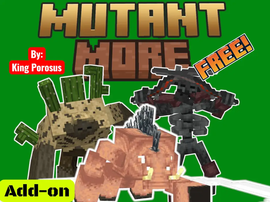 Thumbnail: Mutant More MCPE 1.0 (Mutant)