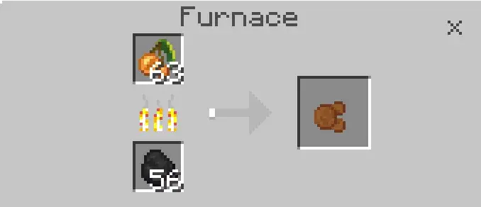 Furnace cooking new food item modded recipe