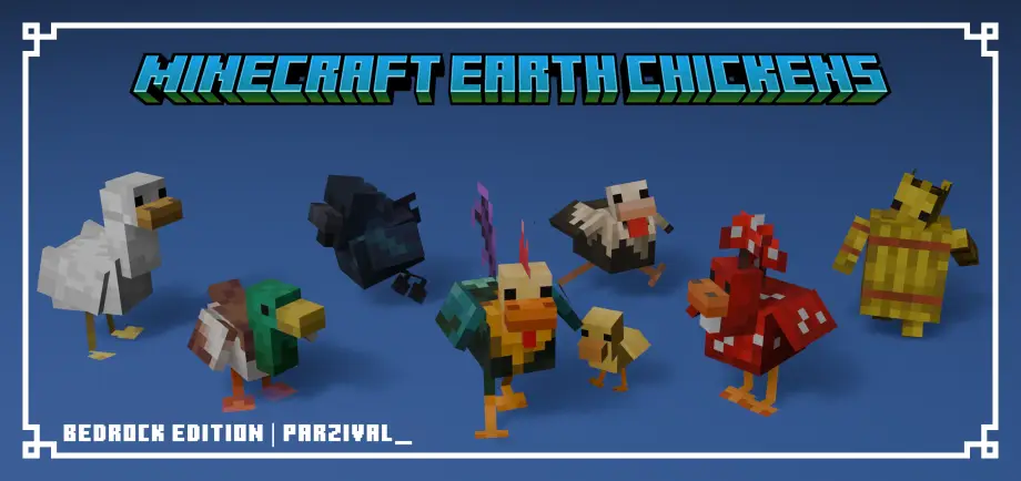 Thumbnail: Minecraft Earth Chickens