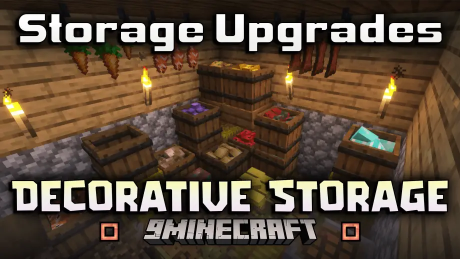 Thumbnail: Storage Upgrades Decorative Storage Mod (1.21.3, 1.20.1) – Organize And Beautify Your Base