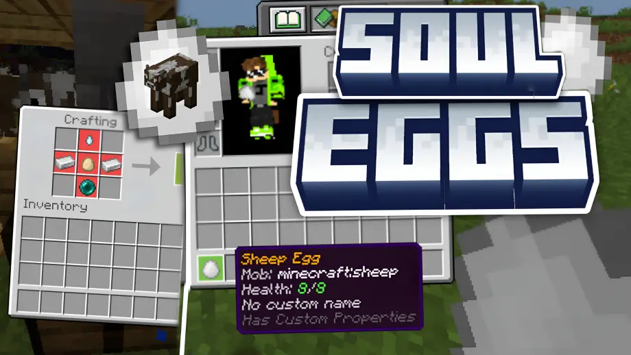 Thumbnail: SoulEggs Capture & Release Any Mob! 1.21.111