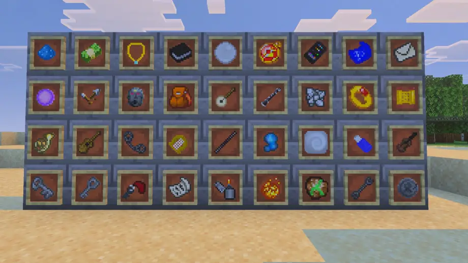 Thumbnail: Decorative items+ from dizznng (blocks, armor, weapons, items) 1.20 - 1.21x