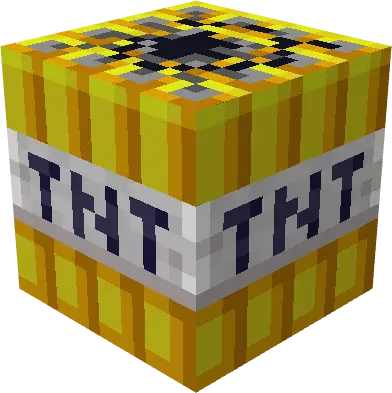 Yellow TNT block with detailed top pattern