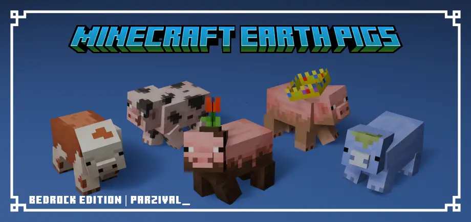 Thumbnail: Minecraft Earth Pigs