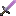 Pixelated purple-glowing sword icon