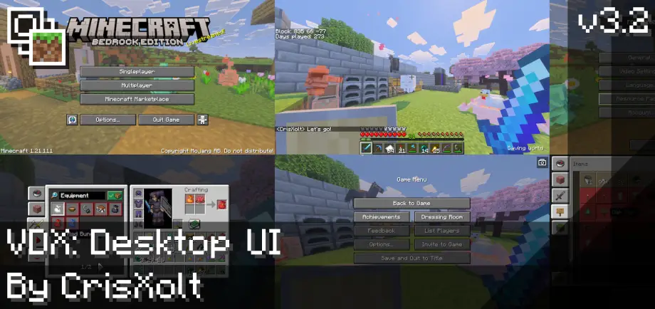 Thumbnail: VDX: Java/Desktop UI v3.2.7 [v1.21.111]