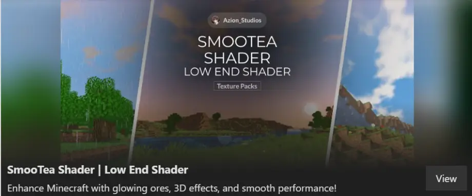 Thumbnail: SmooTea Shader | Low End Shader