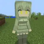 Anime-style waifu character in-game