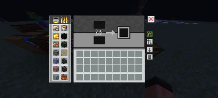 Enhanced inventory and hotbar interface.