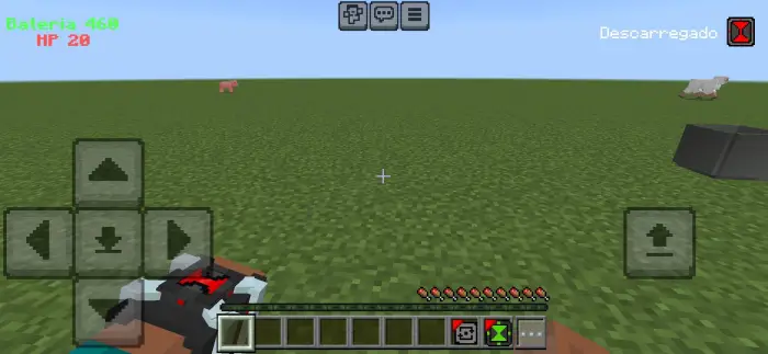 Omnitrix interface on open grassy field