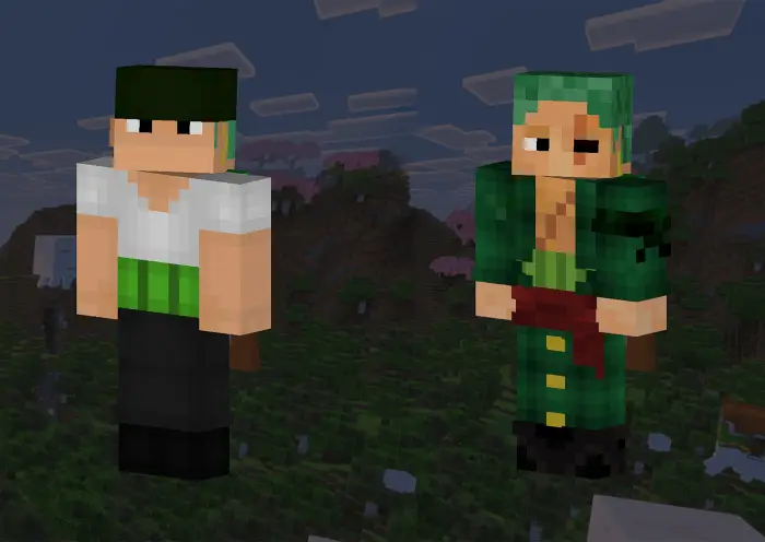 Two Straw Hat Pirate character skins
