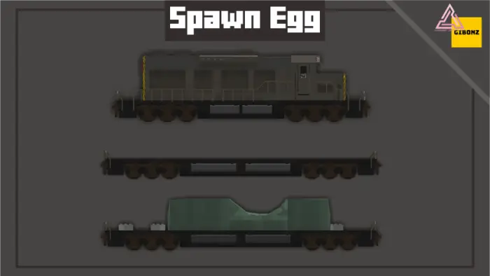 Freight train and wagons mod preview