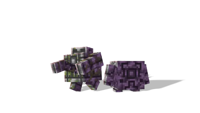 Stone golem mobs with mossy textures