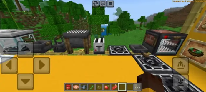 Kitchen appliances and cooking stations mod