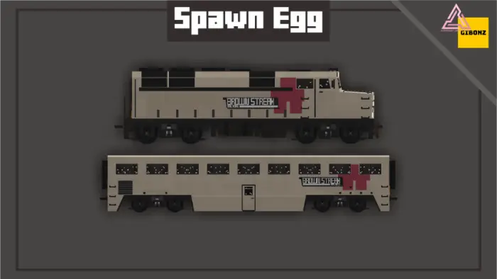 Brown Streak train with updated textures