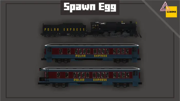 ALT Polar Express train and passenger cars