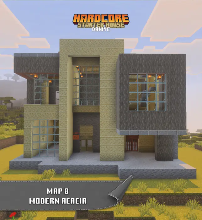 Modern acacia starter house exterior