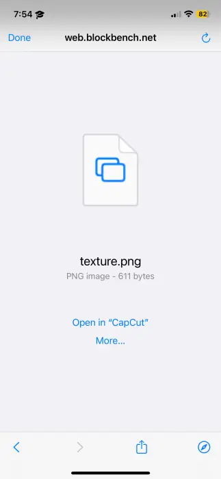 File download screen for texture.png file
