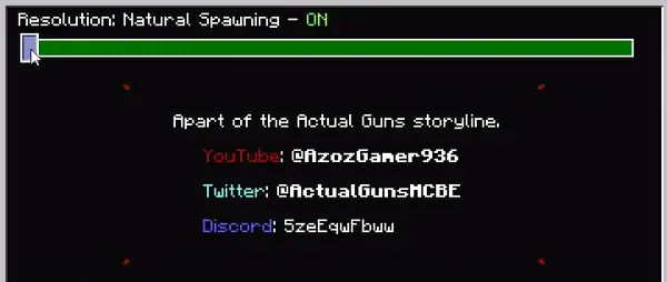 ALT Natural spawning setting enabled